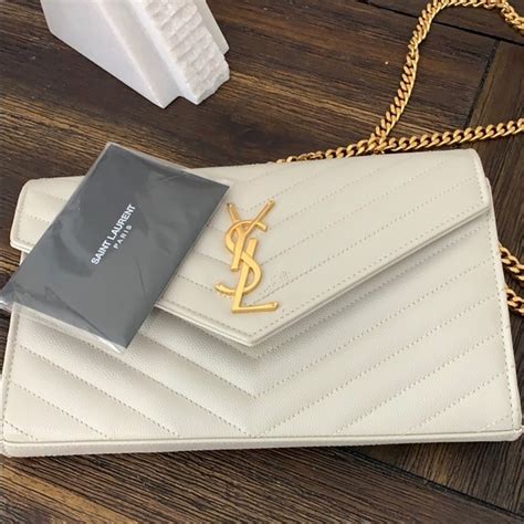 white ysl bag cheap|yves saint laurent white bag.